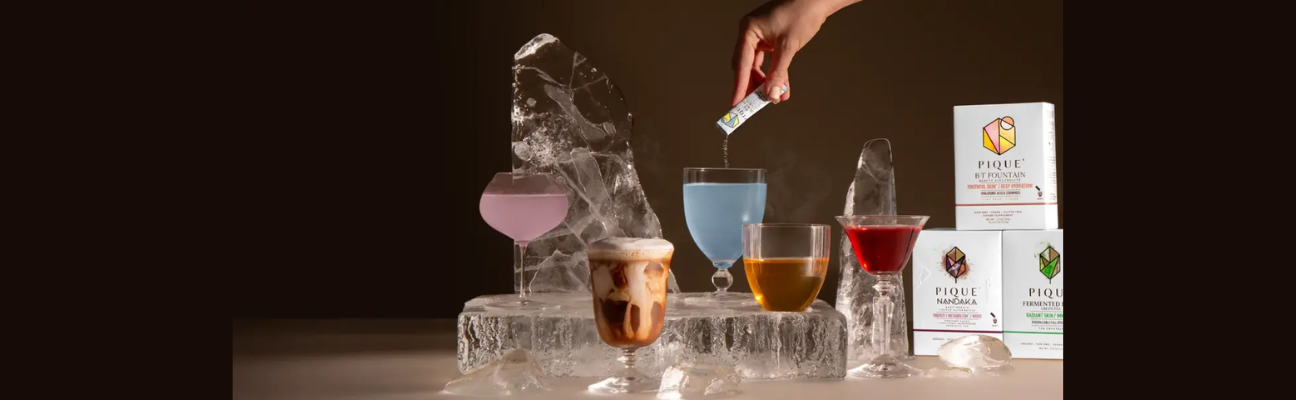 Pique Tea Review: Comparing Matcha and Herbal Mint